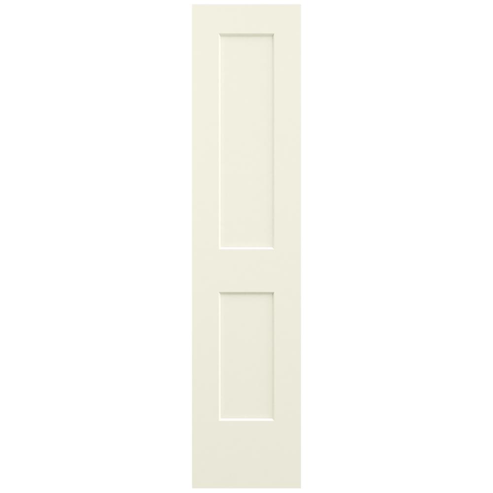 JELDWEN 20 in. x 80 in. Monroe Vanilla Painted Smooth Solid Core