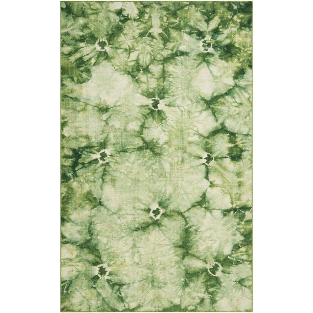 Surya Bohemia Forest Green 8 ft. x 11 ft. Indoor Area RugBHM1007811
