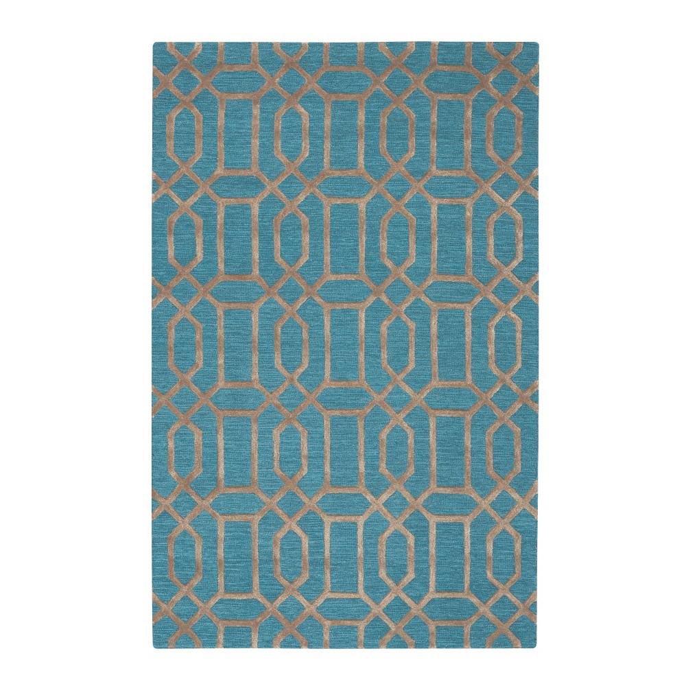 Home Decorators Collection Capital Teal 8 ft. x 11 ft. Area Rug