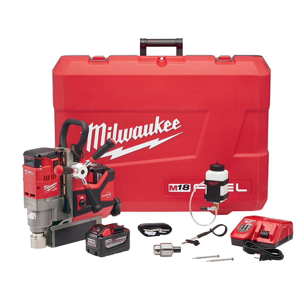 Milwaukee 2788-22HD M18 FUEL 1-1/2" Lineman Magnetic Drill High Demand Kit