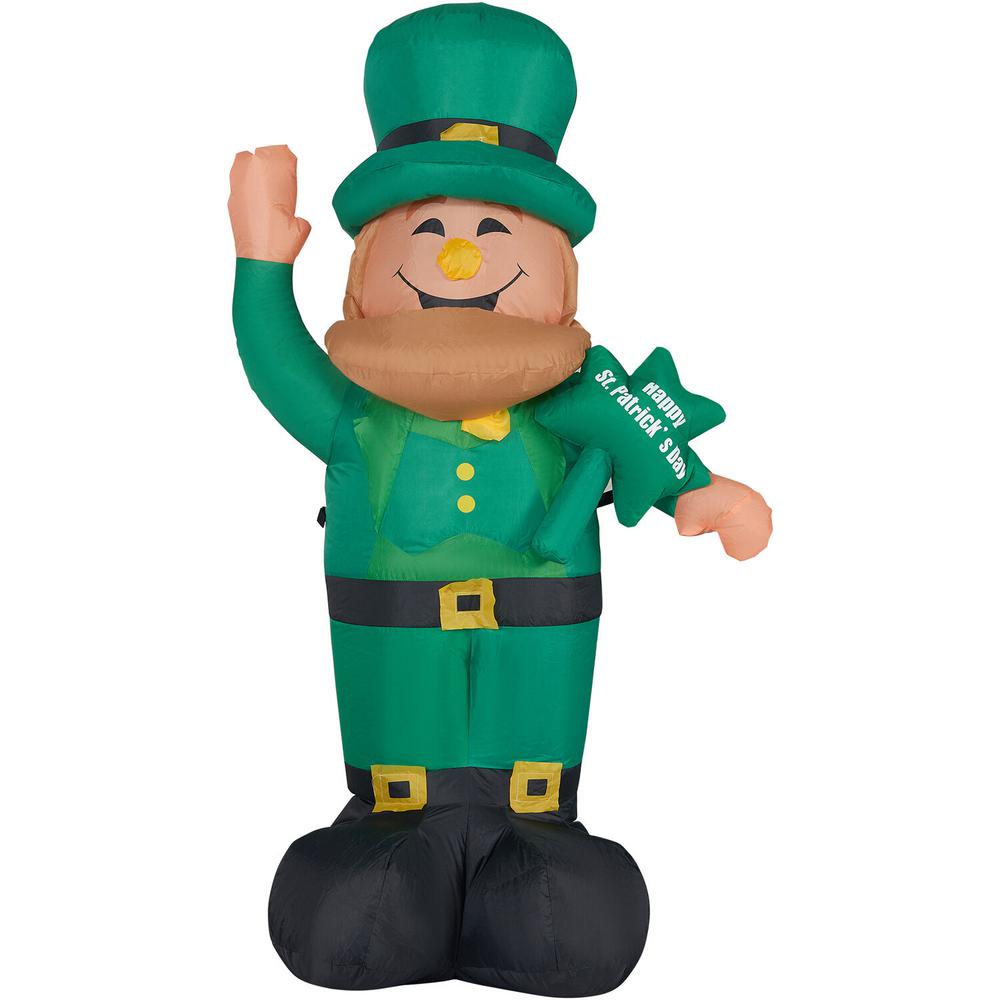 Turnmeon 5pcs Leprechaun Hat St Patricks Day Decorations Lights 14led Green String Lights Battery Operate St Patricks Day Hanging Decoration Outdoor Indoor Home Yard Tree Decor Irish Party Su Lighted Holiday Displays Patio