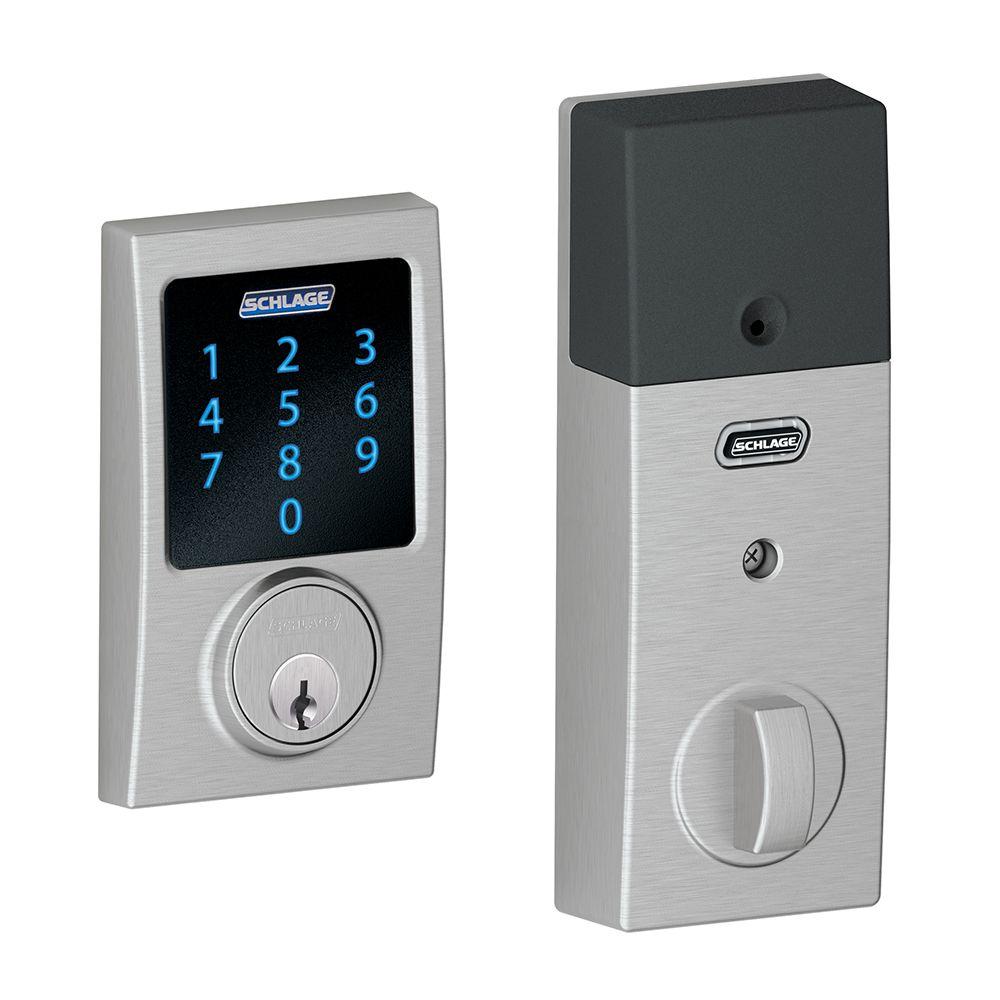SCHLAGE BE469NXCEN626 Century Electronic Touchscreen Deadbolt