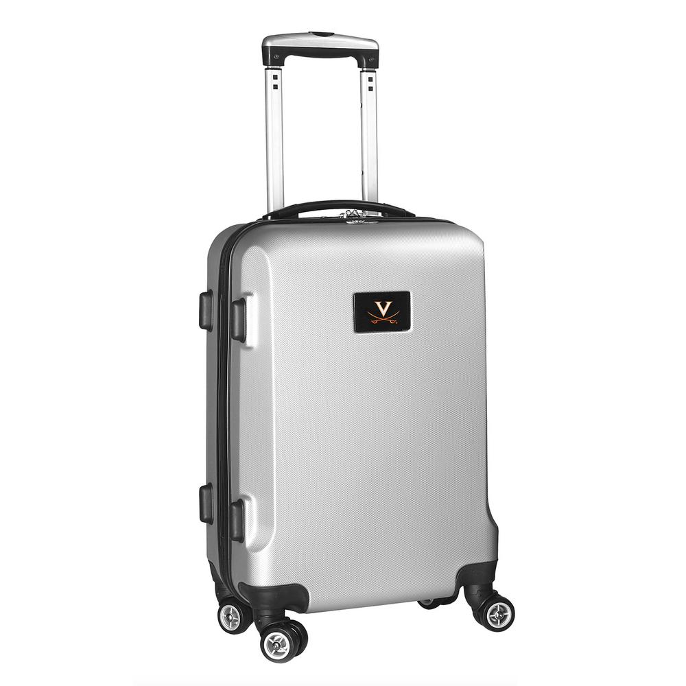 silver carry on suitcase