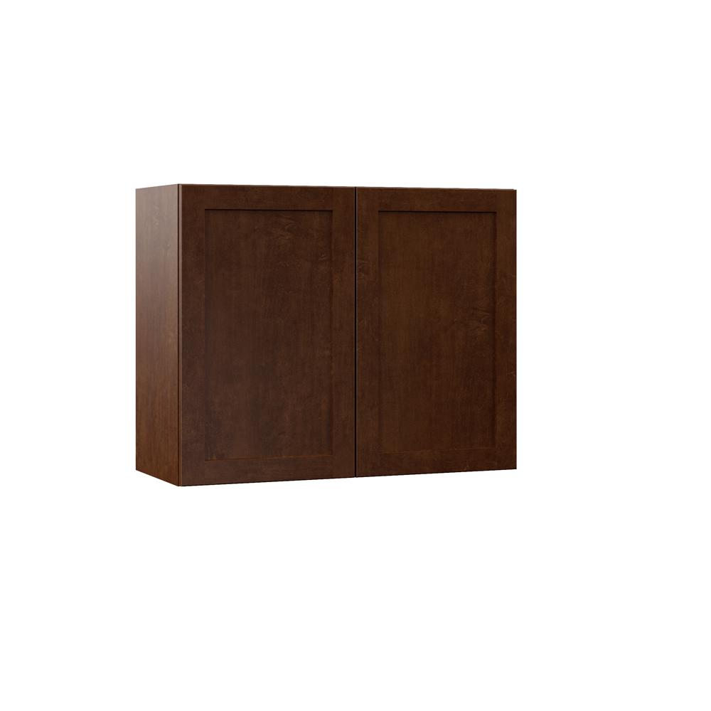 Hampton Bay Designer Series Soleste Assembled 30x24x12 in. Wall Kitchen ...