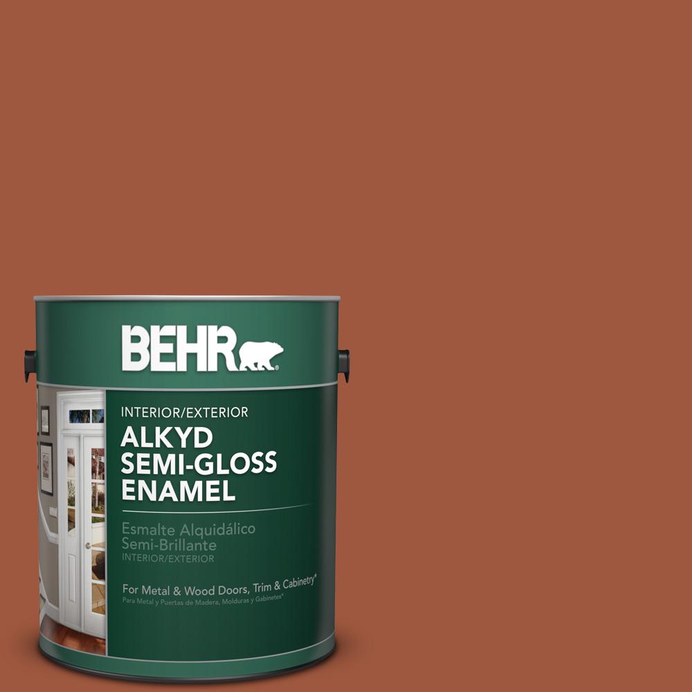 BEHR MARQUEE 1gal. S2006 Timeless Copper SemiGloss Enamel Exterior