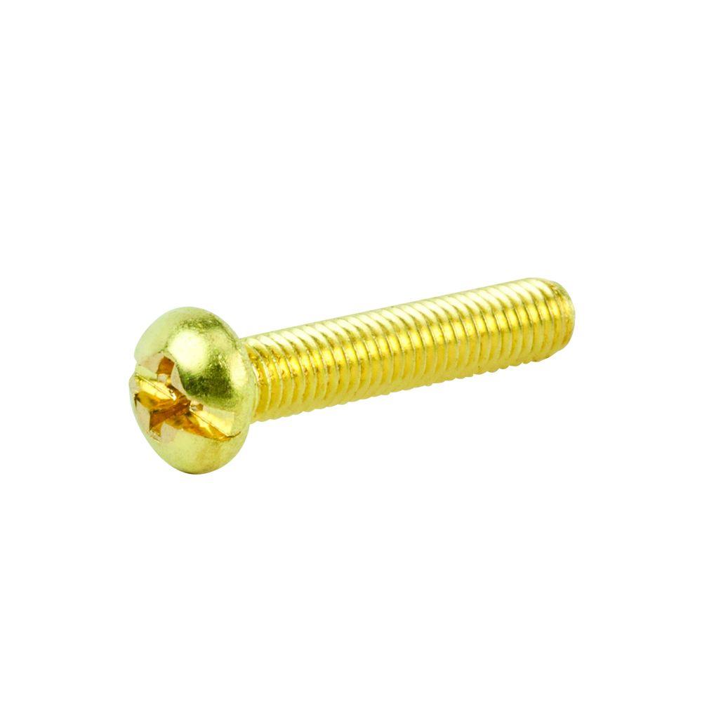 Everbilt 8 1 in. Phillips RoundHead Wood Screws42171 The Home Depot