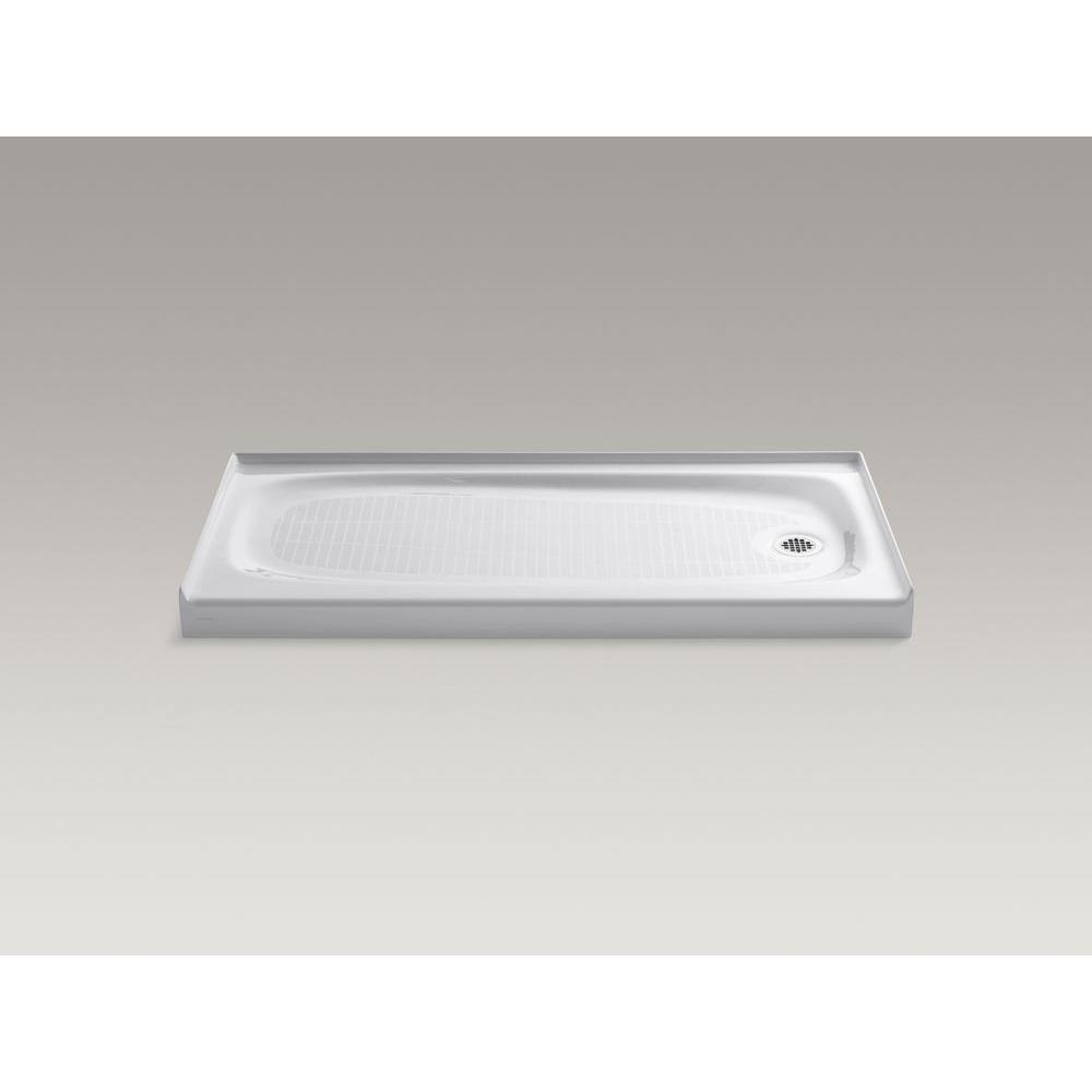 Kohler Salient 60 In X 30 Single Threshold Shower Base White Kohler Salient 60 In X 30 Single Threshold Shower Base White