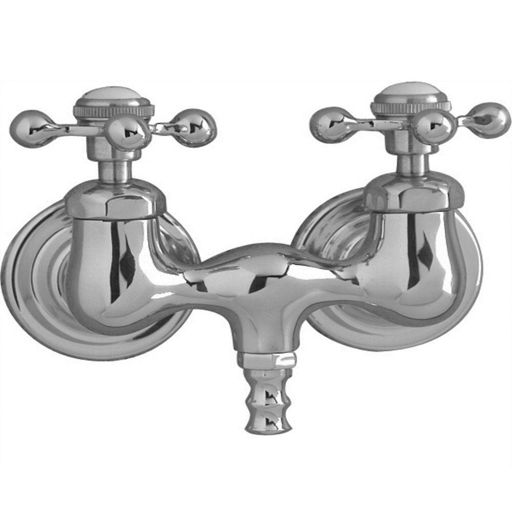 Pegasus 2 Handle Claw Foot Tub Faucet Without Hand Shower With Old