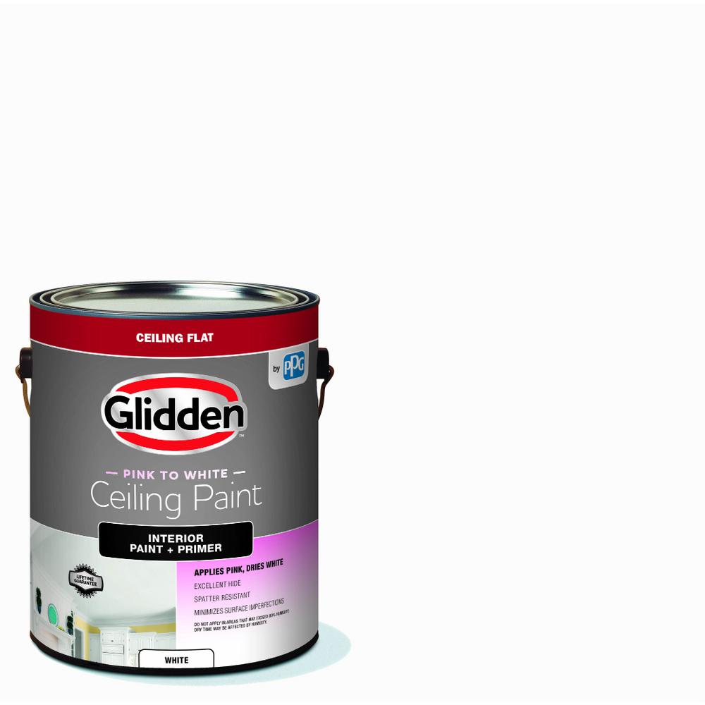  Glidden Premium Ceiling 1 gal Bright White Interior Flat 