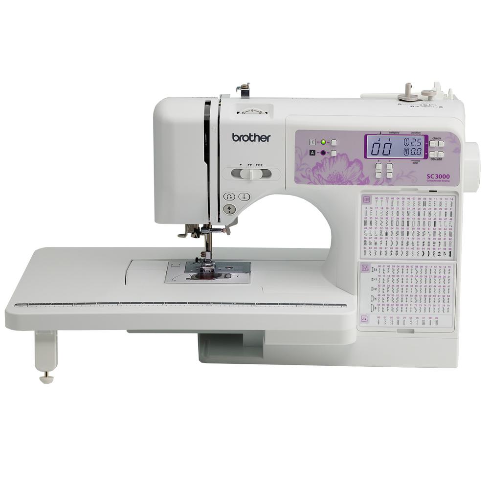 UPC 012502641346 product image for 190-Stitch Computerized Sewing and Quilting Machine, White/Pink | upcitemdb.com