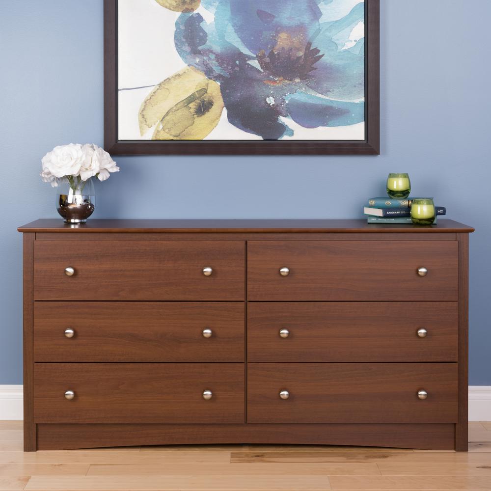 Free Shipping Cherry Dressers Chests Bedroom Furniture