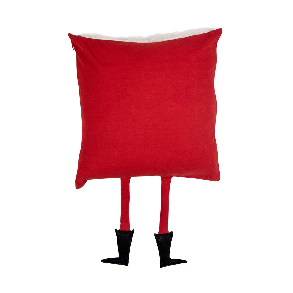 Santa Legs Down Standard Throw Pillow 36719 The Home Depot