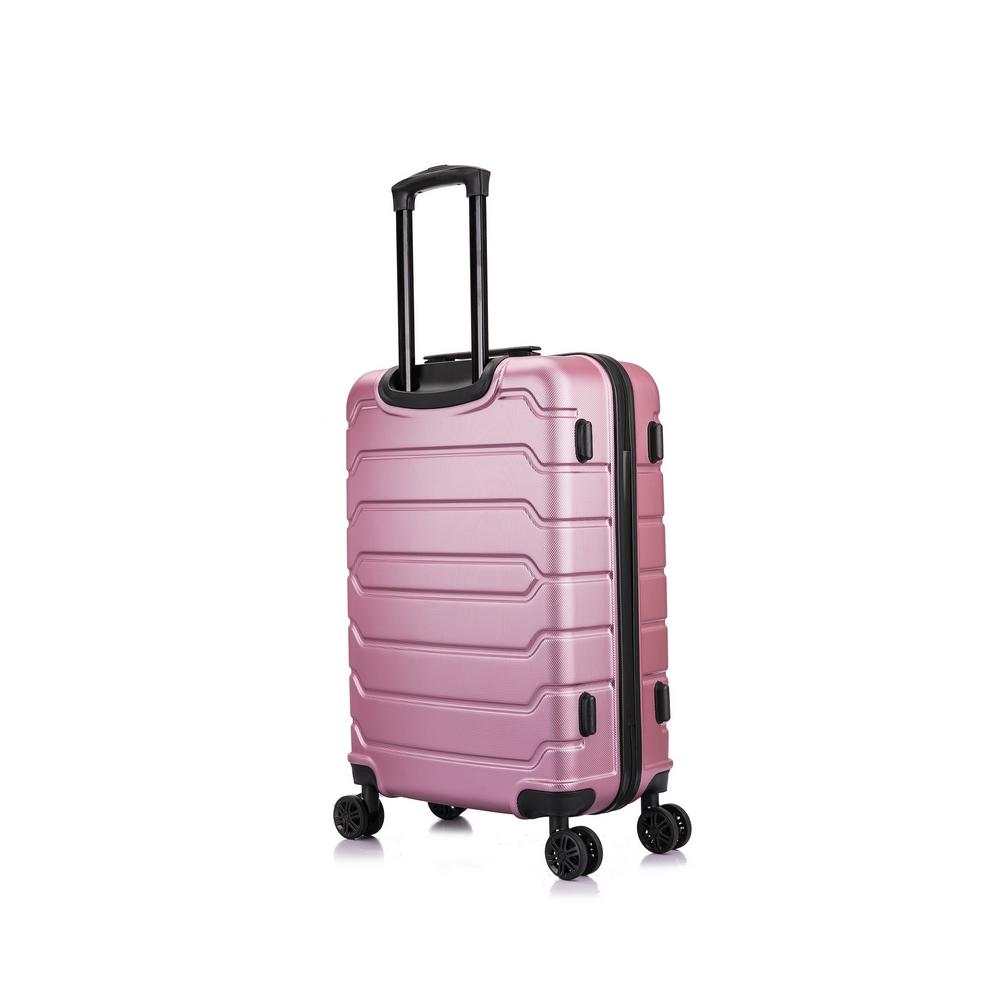 rose gold lightweight suitcase