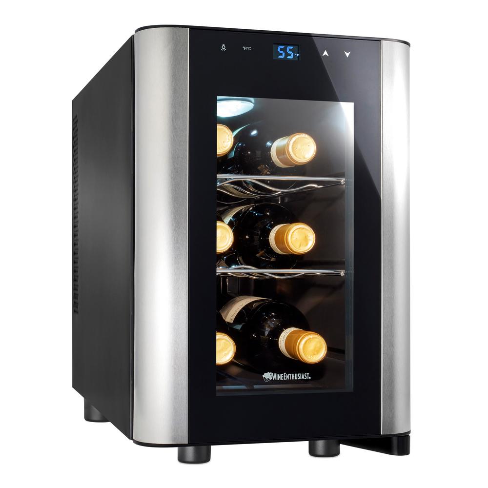 Wine Enthusiast 9.75 in. W 6-Bottle Wine Cooler-272 02 06 03 - The Home
