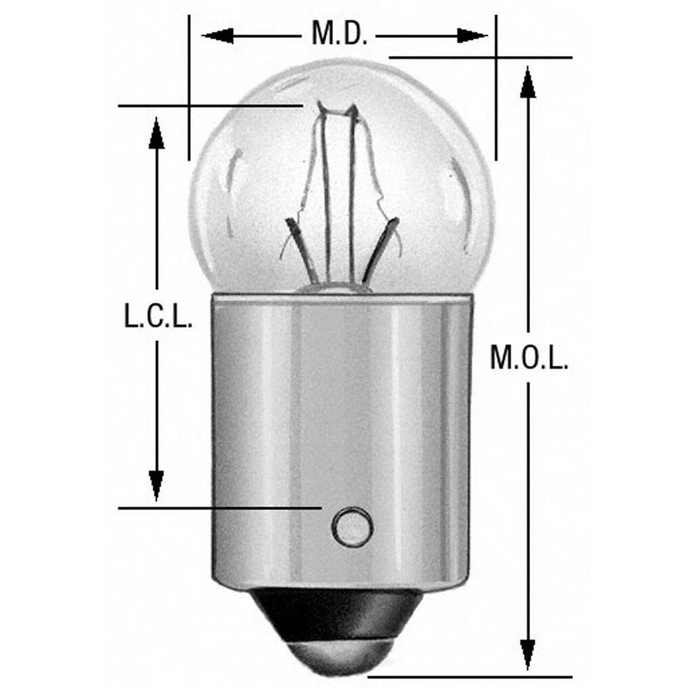 Wagner Lighting Instrument Panel Light Bulb Fits 1973-1981 Subaru 1400 