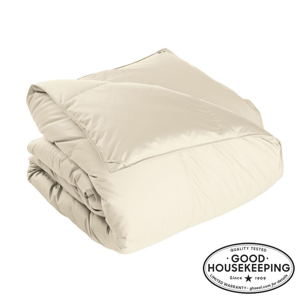 The Company Store Alberta Extra Warmth Ivory Twin Euro Down ComforterC2Y3TIVORY The Home Depot