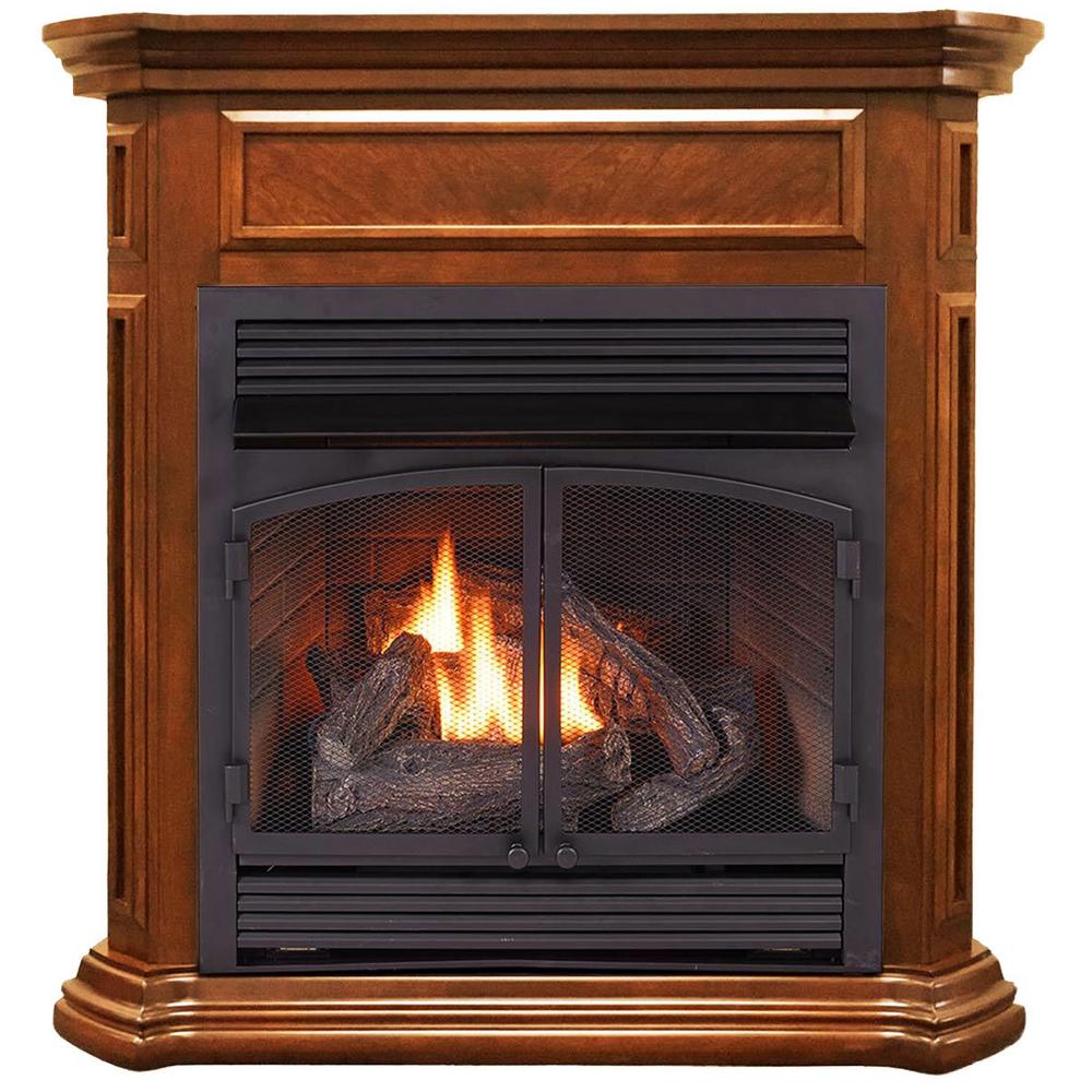 Brown Ventless Gas Fireplaces Gas Fireplaces The Home Depot