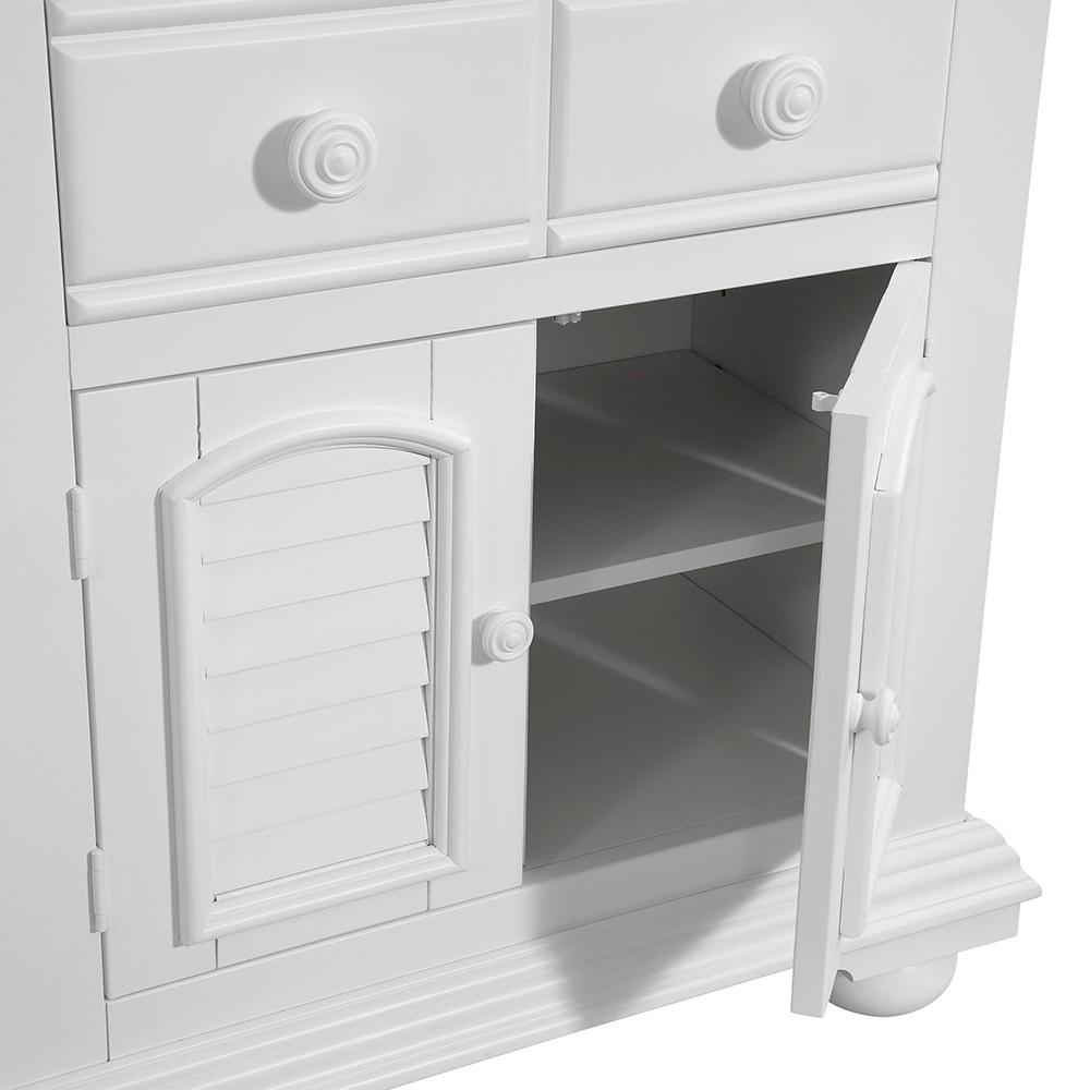 American Woodcrafters Cottage Traditions Large Nightstand 6510 412
