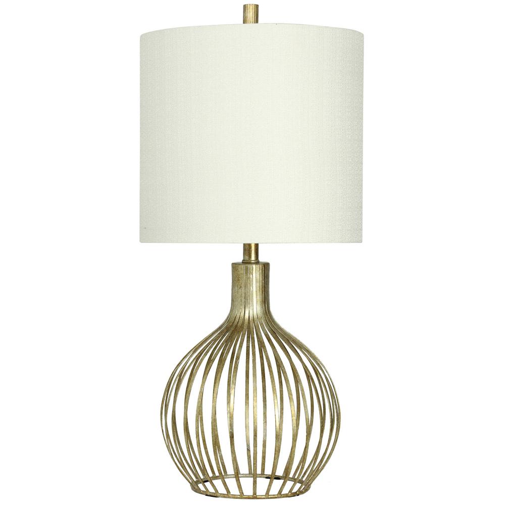 vintage gold lamp