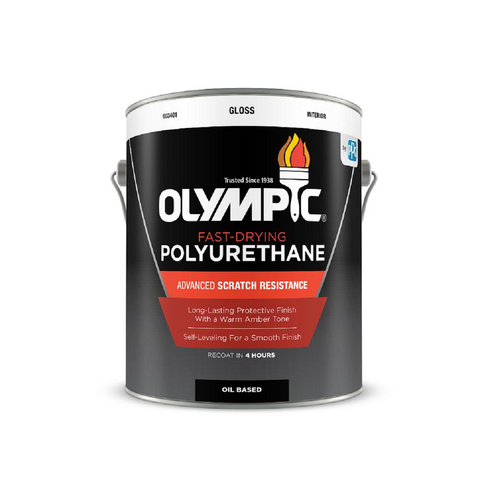 Olympic Polyurethane Wood Finish Wood Finishes The Home Depot