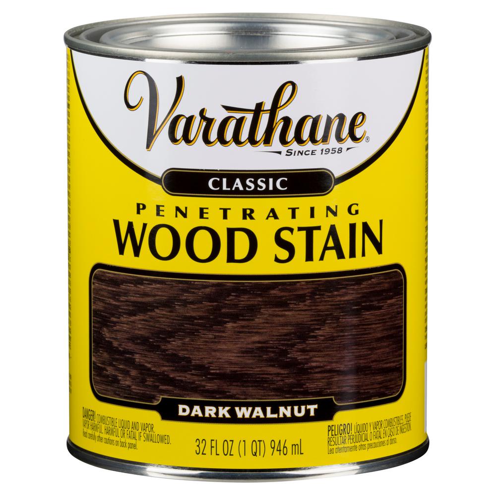 Varathane 1 qt. Dark Walnut Classic Wood Interior Stain (2Pack)339720