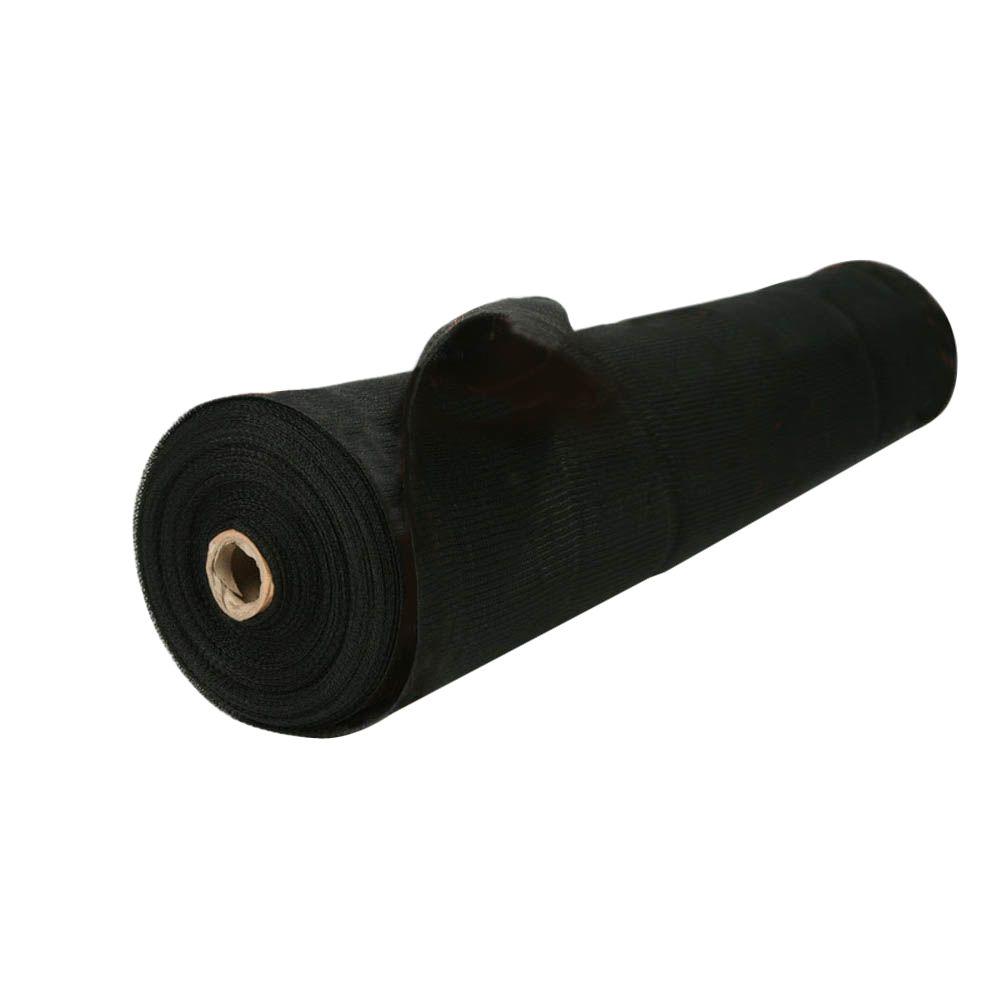 BOEN ValueVeil 12 ft. x 50 ft. Black Privacy Fence Screen Netting with