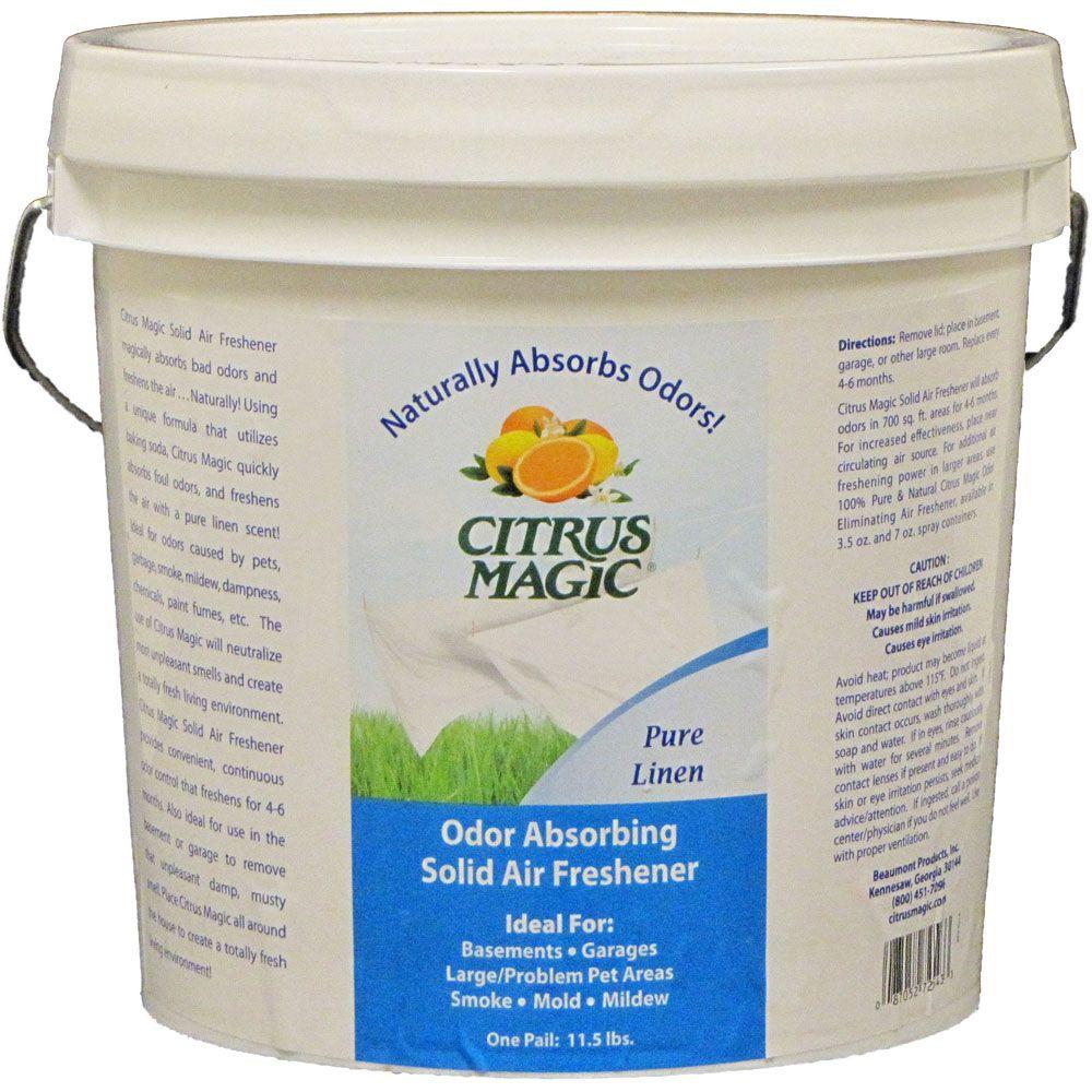 Citrus Magic Solid Air Freshener Pure Linen, 11.5-Pound