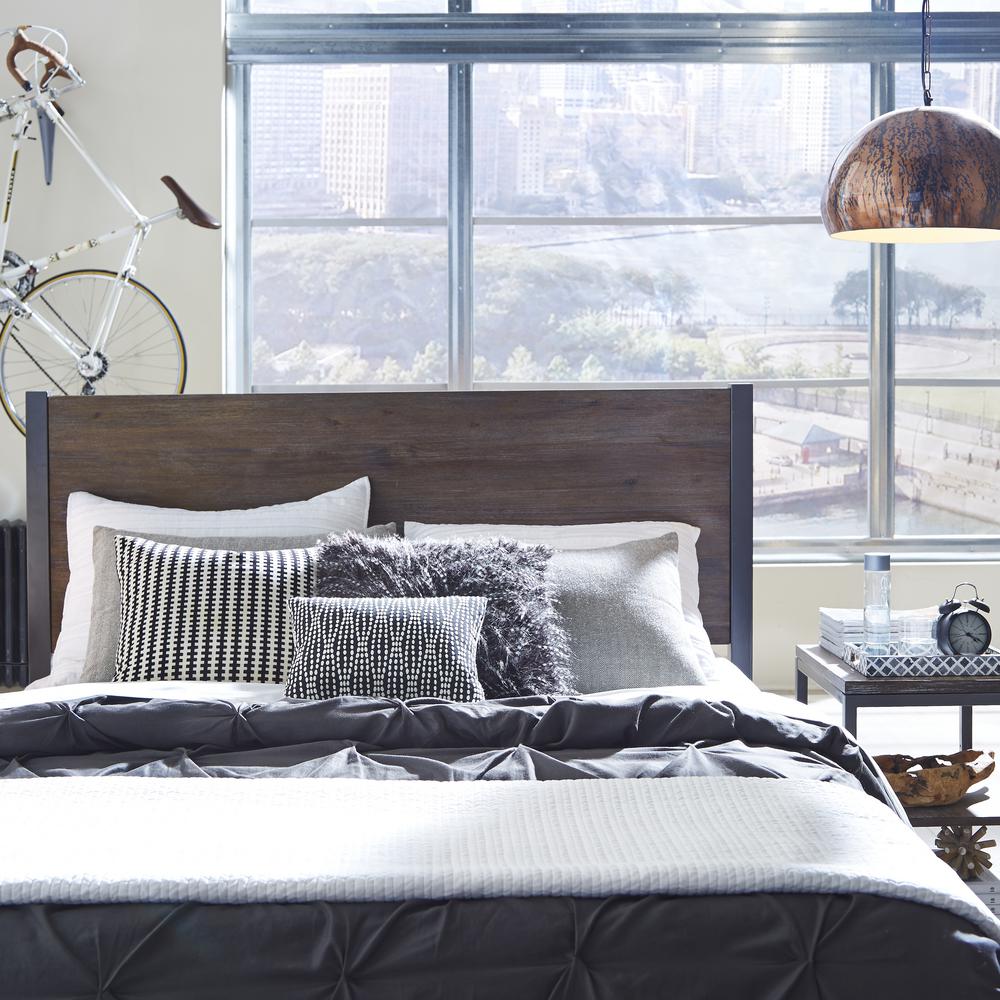 Home Styles Barnside Metro 2Piece Driftwood Queen Bedroom Set 5053