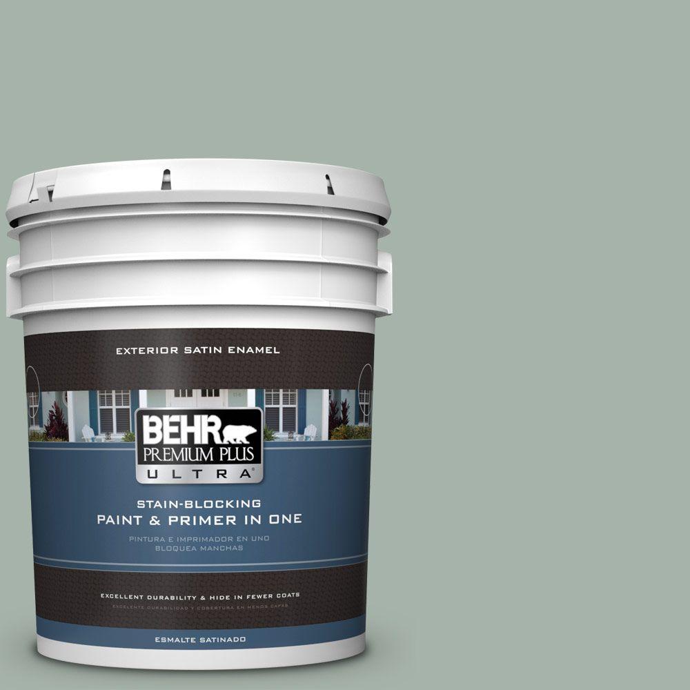 BEHR Premium Plus Ultra 5gal. PMD100 Aquatone Satin