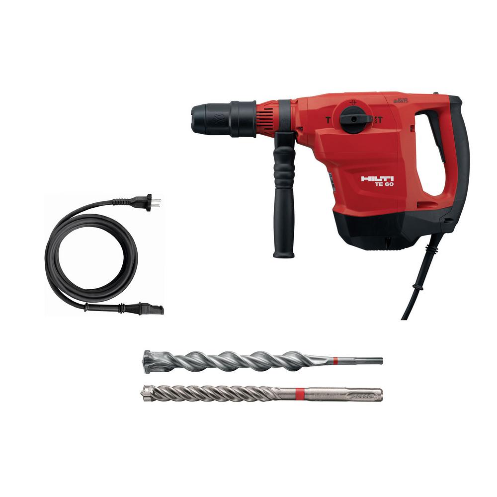 Hilti 120Volt Corded TE 60 AVR SDS Max Combination Hammer Drill Kit