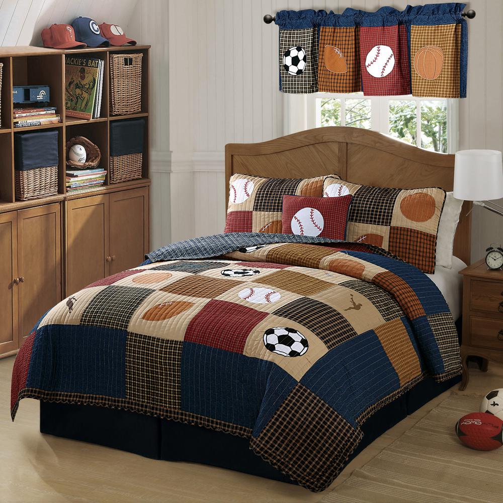 My World Classic Sports Twin Quilt With Pillow Sham Qs6090tw 2300 This Review Is From Classic Sports Full Queen Quilt With 2 Shams
