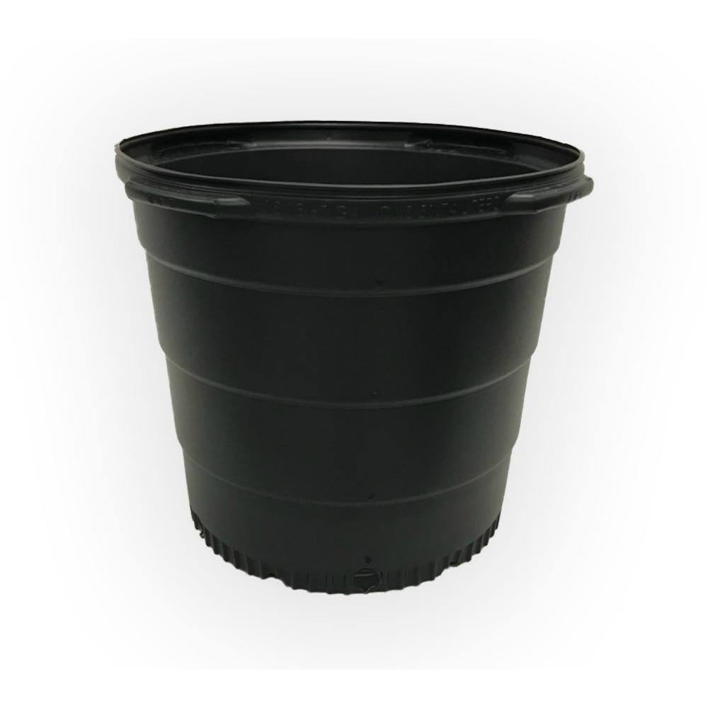 Viagrow 15 Gal. Plastic Round Nursery Trade Pots with
