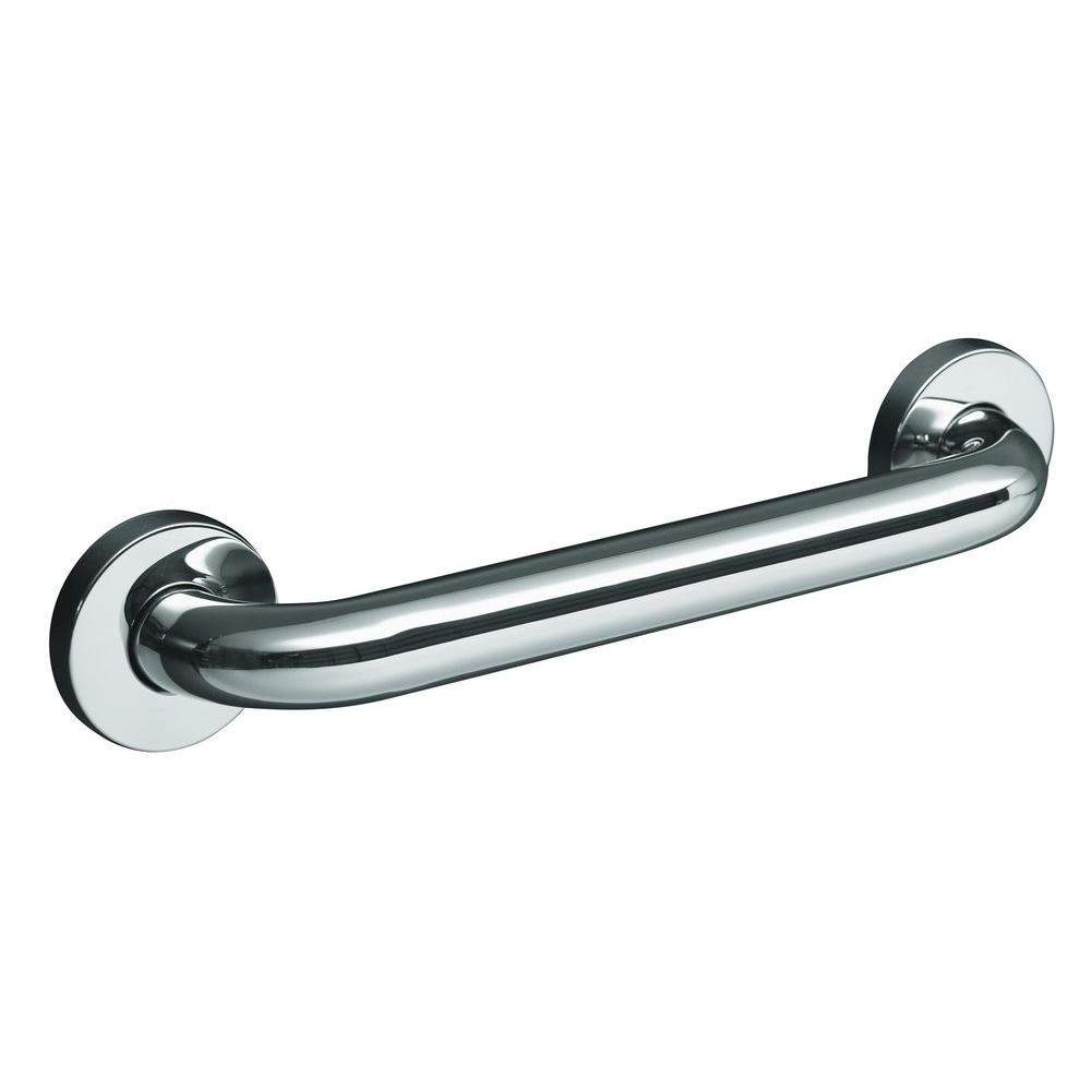 KOHLER Contemporary 12 in. Grab Bar in Polished StainlessK14560S