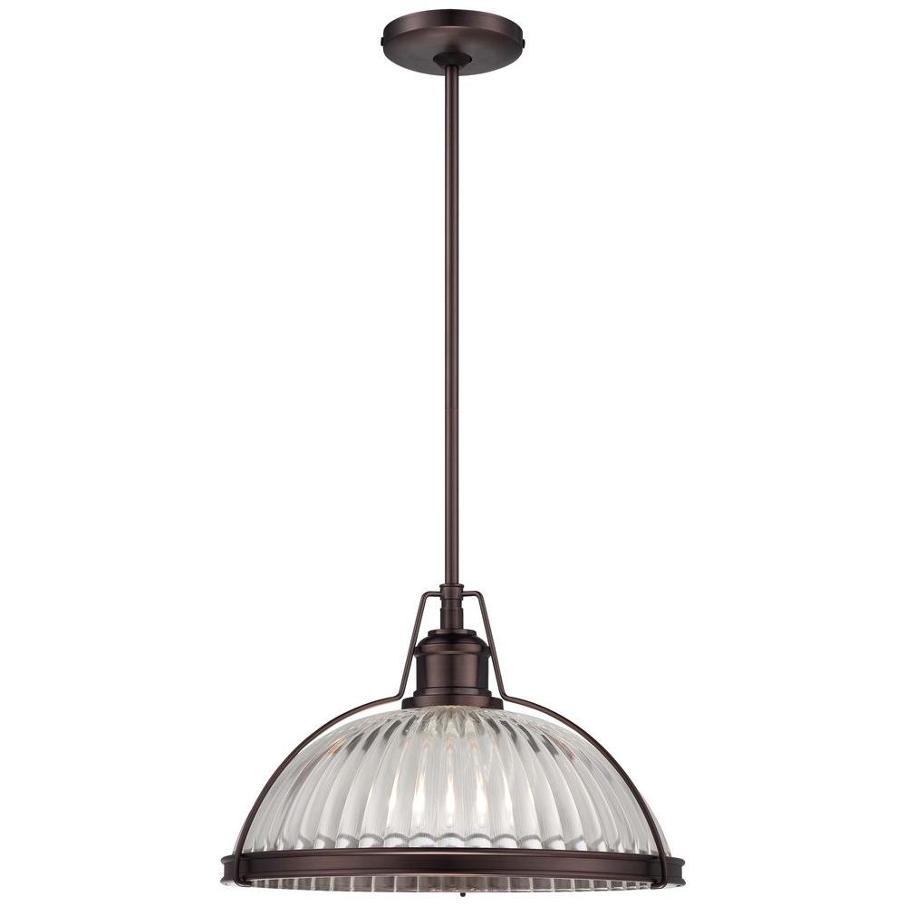 Minka Lavery Dark Brushed Bronze Pendant