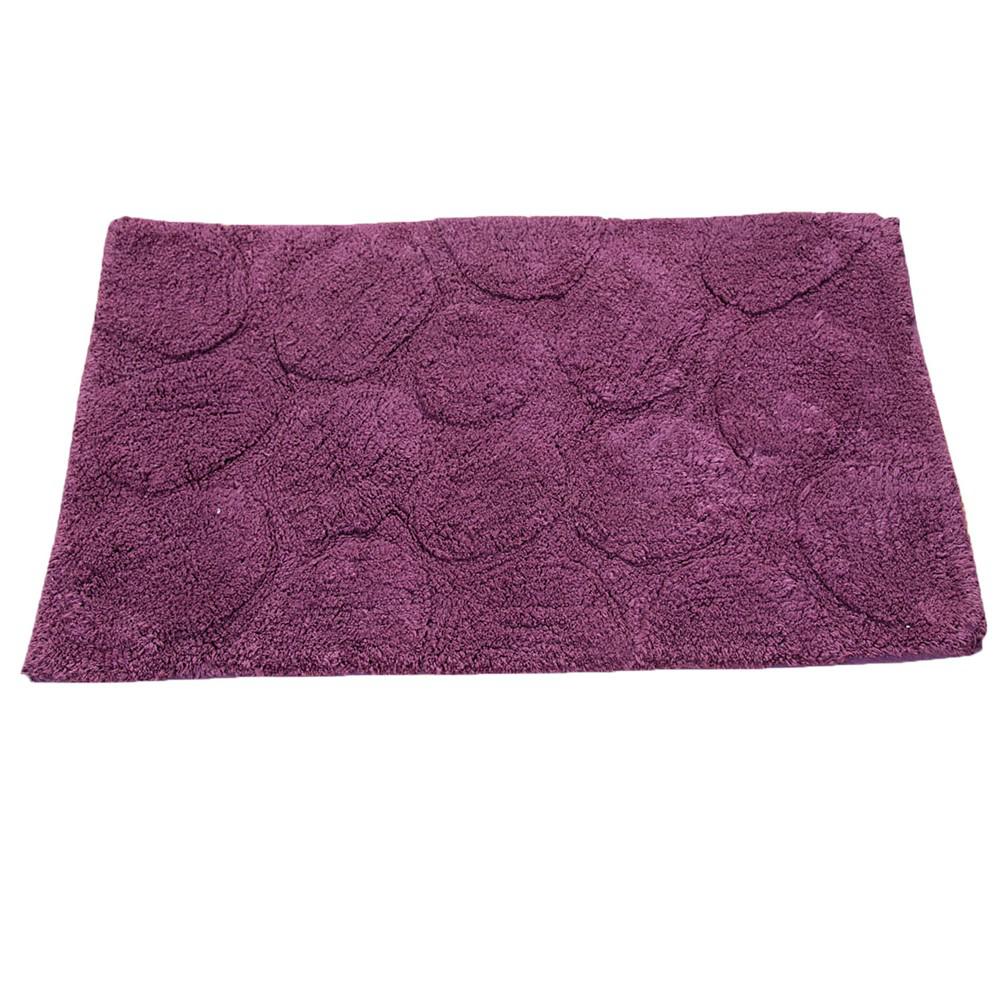 Castle Hill London Aubergine 24 In X 17 In Bath Rug 17x24 Plm