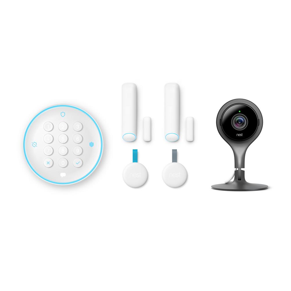 What alarm system is compatible with Nest?