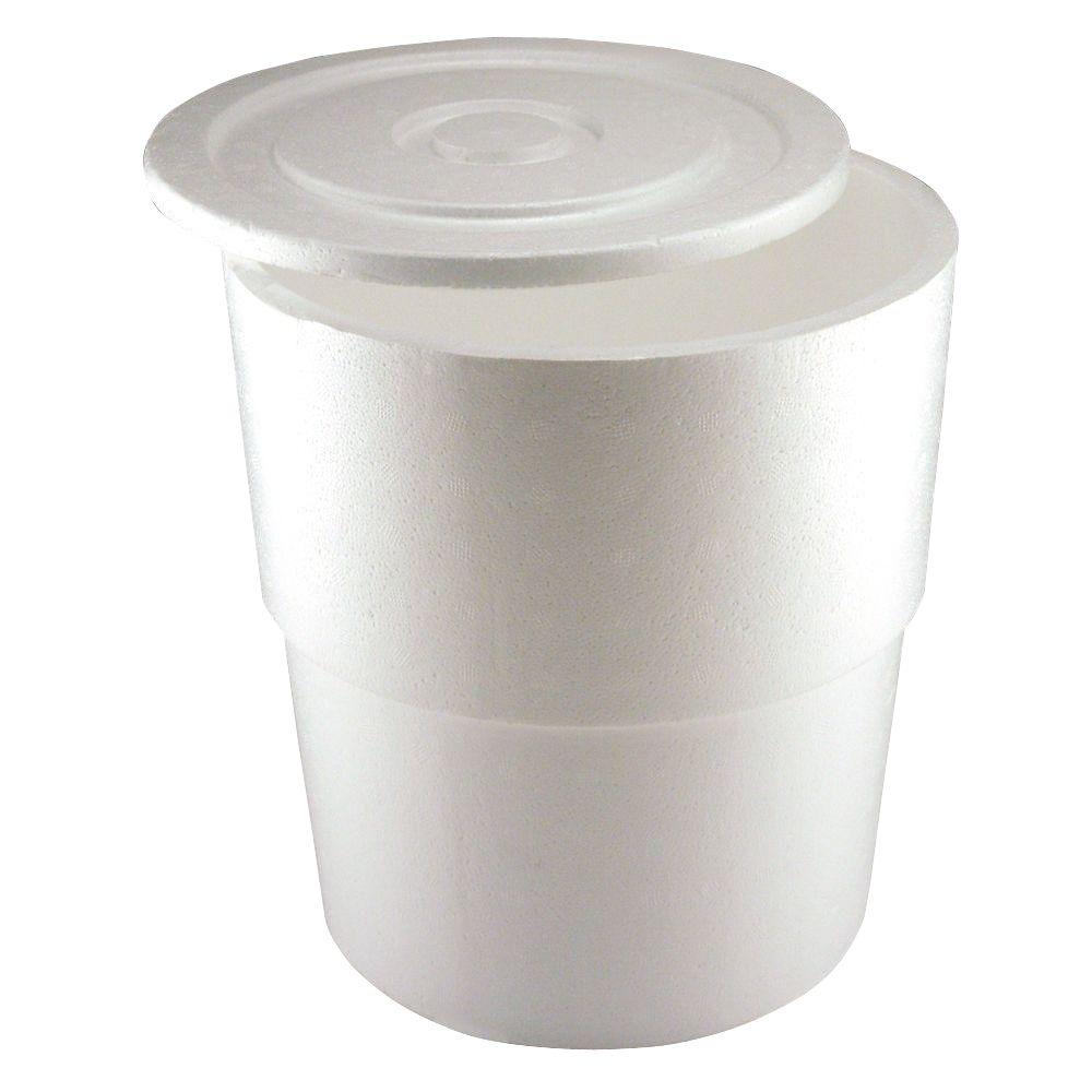 white 5 gallon bucket