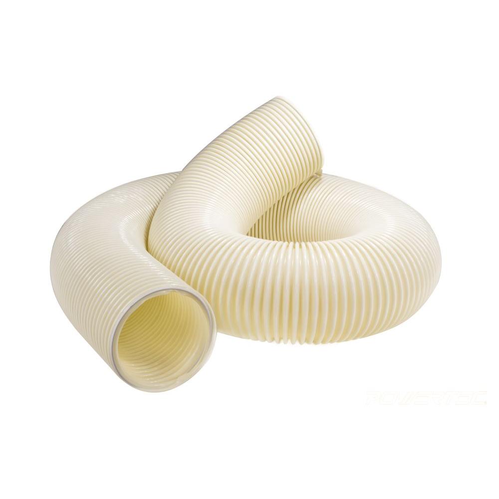 POWERTEC 21/2 in. x 10 ft. Anti Static Flexible PVC Dust Collection