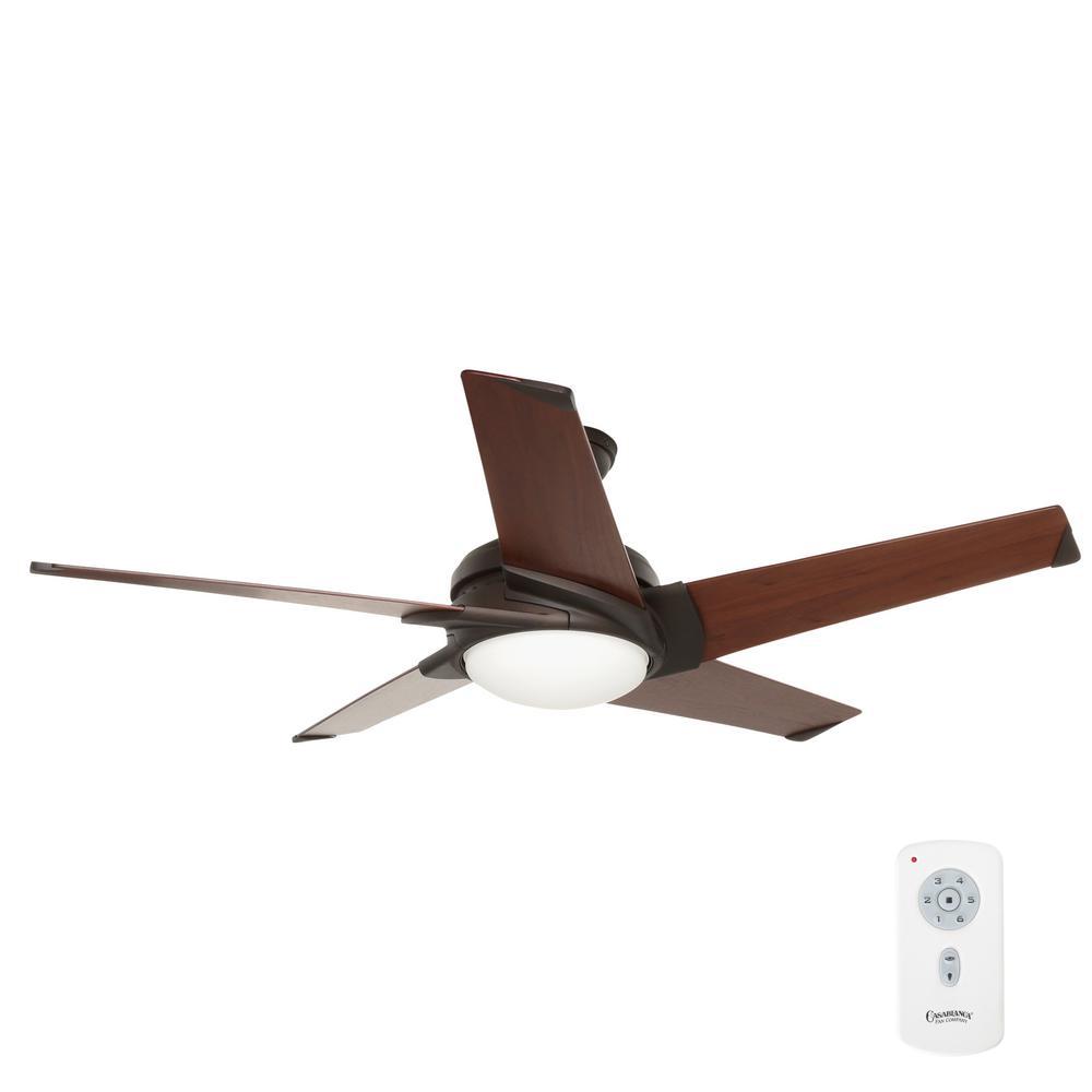 Casablanca Stealth 54 in. Indoor Maiden Bronze Ceiling Fan ...