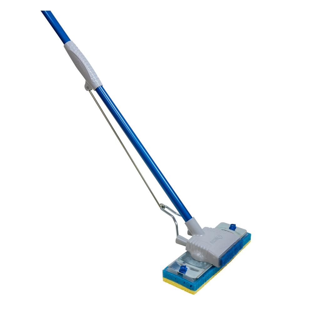 Quickie Automatic Sponge Wet/Dry Mop Refill Deep Cleaning DualLayered