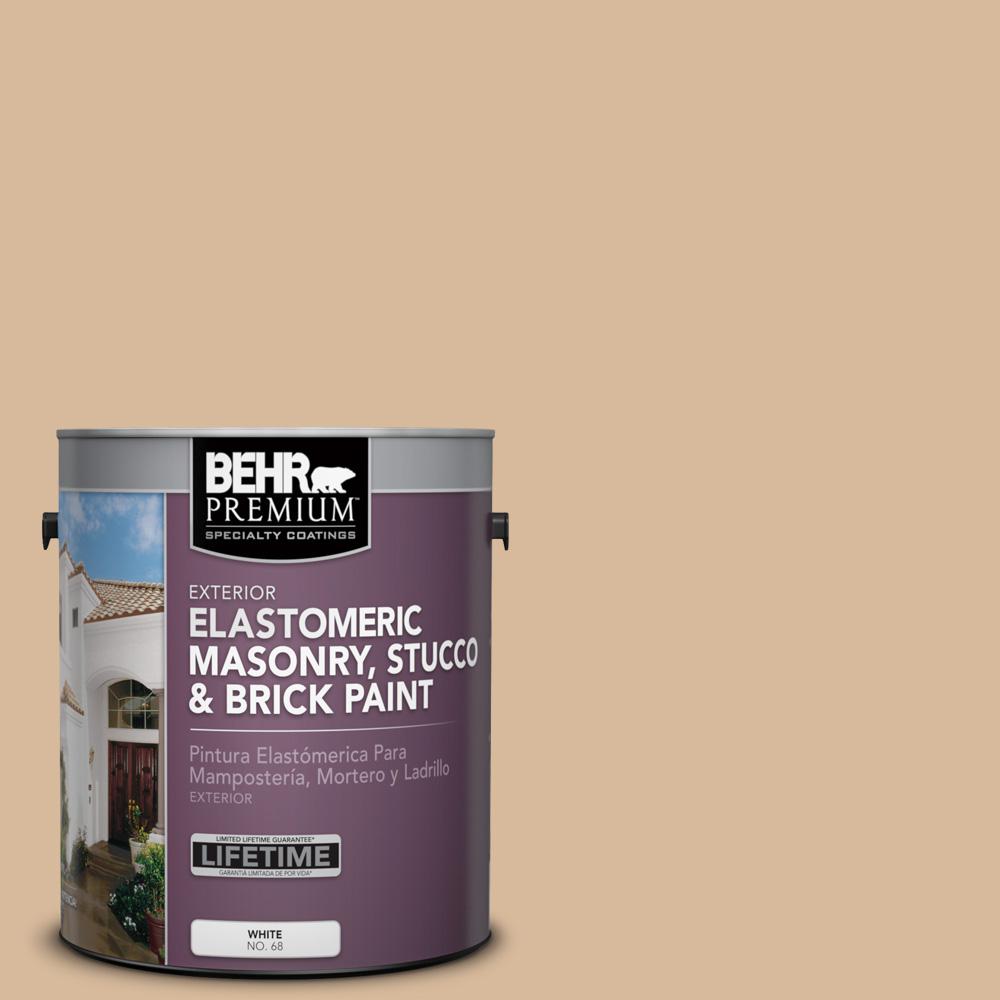 BEHR Premium 1 gal. S2603 Dusty Gold Elastomeric Masonry, Stucco and