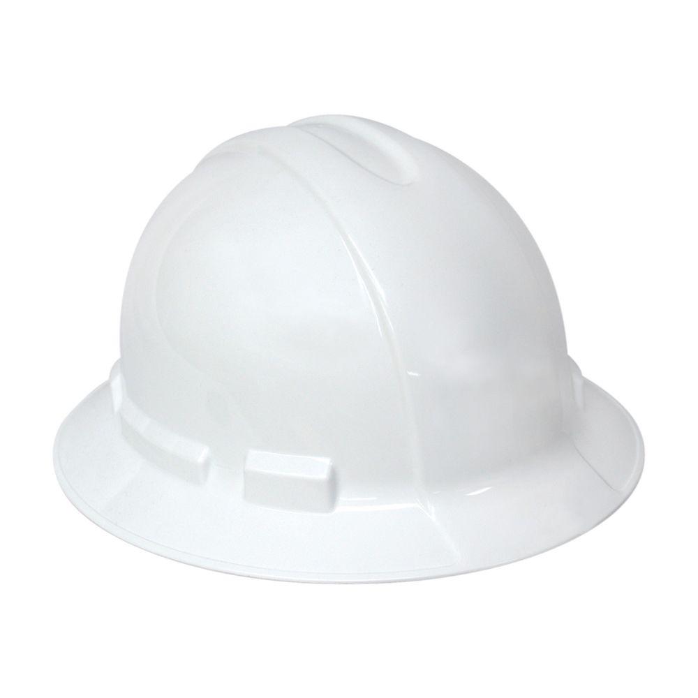 Download 3M White Full-Brim Non-Vented Hard Hat with Ratchet ...