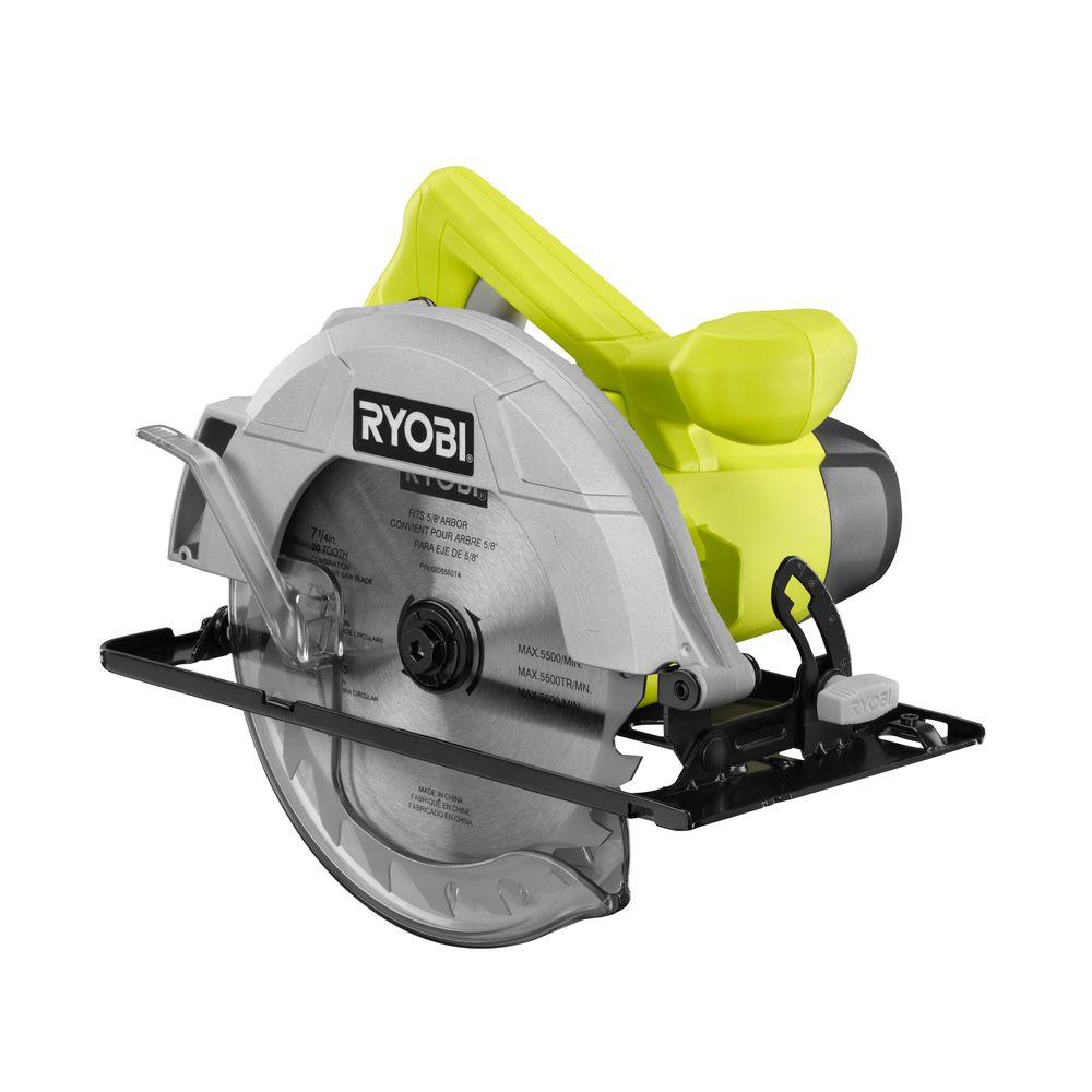 Ryobi 13Amp 71/4 in. Circular SawCSB125 The Home Depot