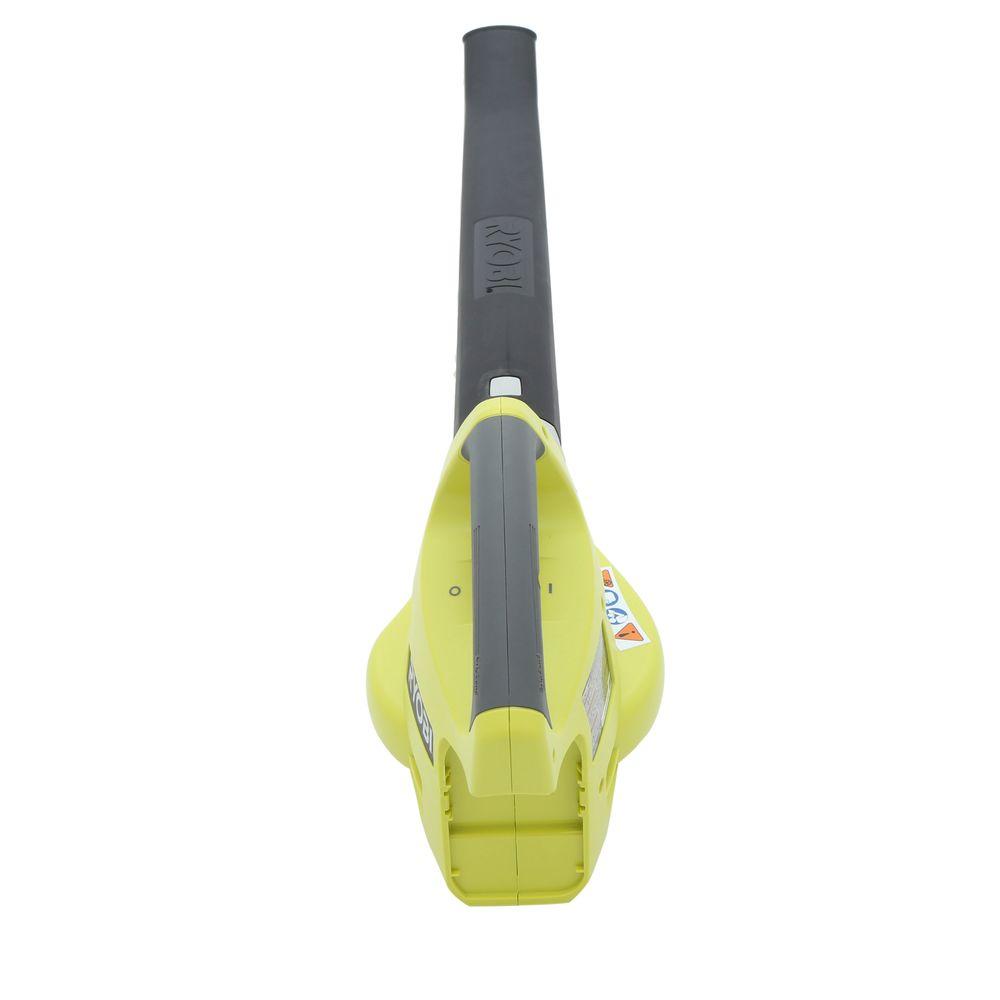 Ryobi ONE+ 120 MPH 18Volt LithiumIon Cordless Hard Surface Leaf