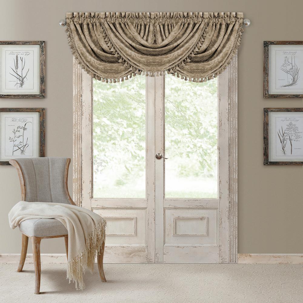 window scarves for large windows