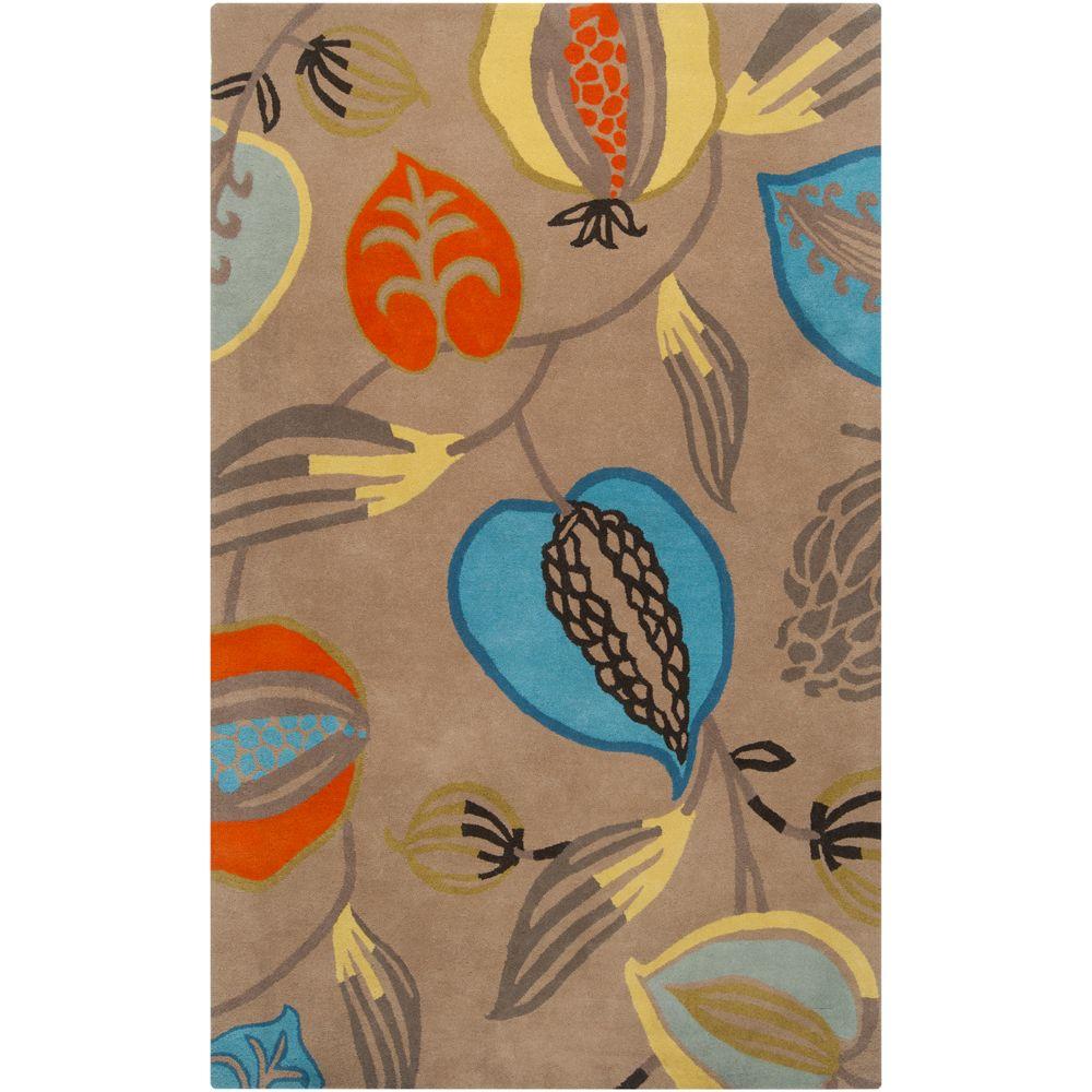 Surya Harlequin Fern Green 9 ft. x 12 ft. Area RugHQL8001912 The