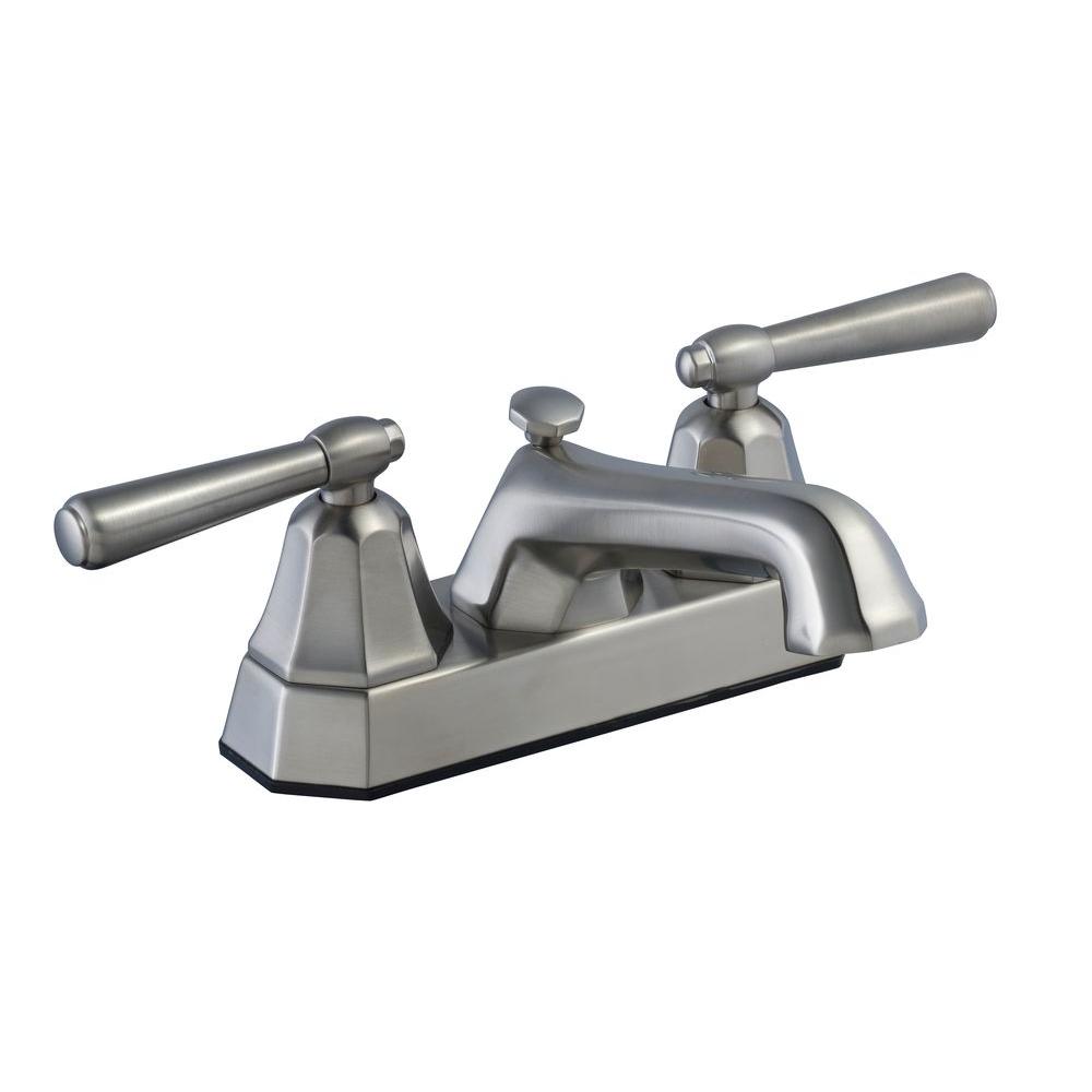 Pegasus Sentio 4 in. 2Handle Bathroom Faucet in Brushed Nickel7027EC