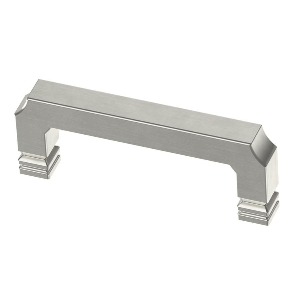 Liberty Notched 3 in. (76mm) Satin Nickel Drawer PullP38475CSNCP
