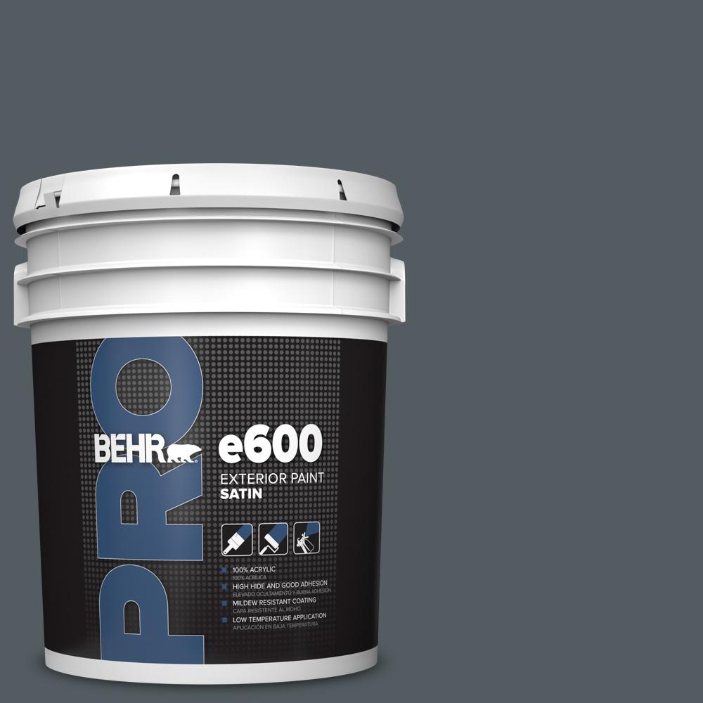 BEHR PRO 5 gal. PPU2521 City Rain Satin Enamel Exterior