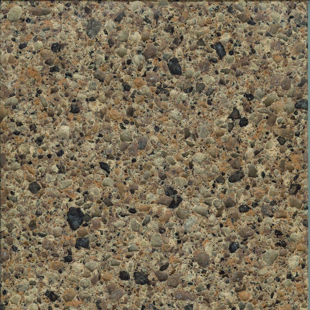 Lg Hausys Viatera 3 In X Quartz Countertop Sample Aria Quartz Countertop Sample In Solar Canyon
